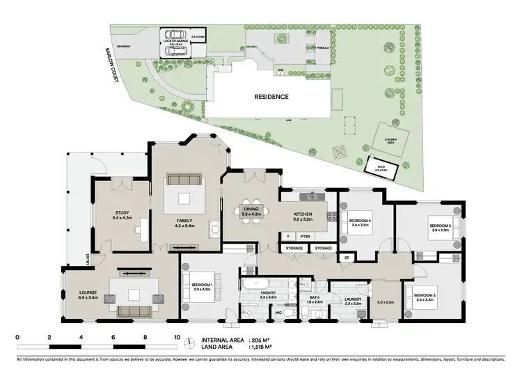 Floorplan of Homely house listing, 5 Barlow Court, Mudgee NSW 2850