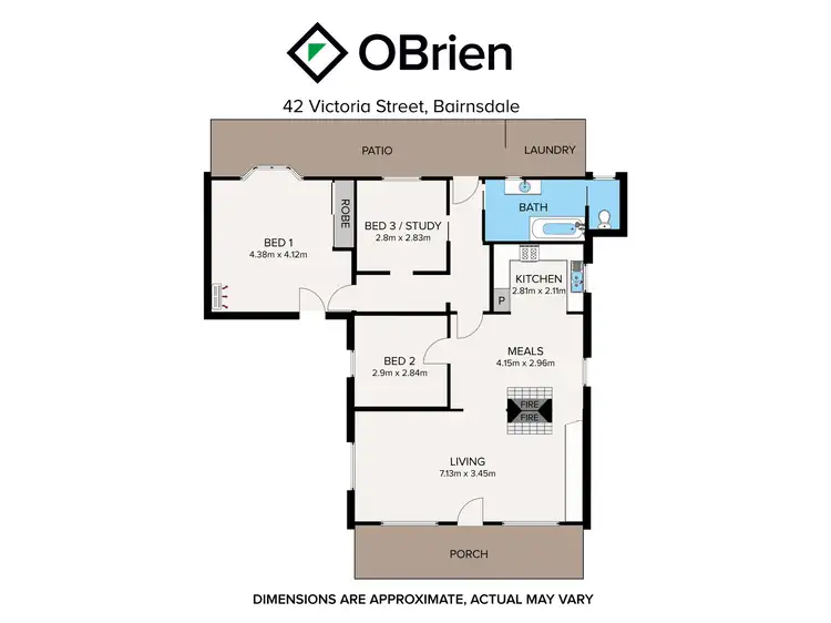 Floorplan of Homely house listing, 42 Victoria Street, Bairnsdale VIC 3875