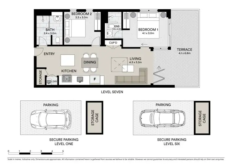 Floorplan of Homely apartment listing, 705/6 Waterways Street, Wentworth Point NSW 2127
