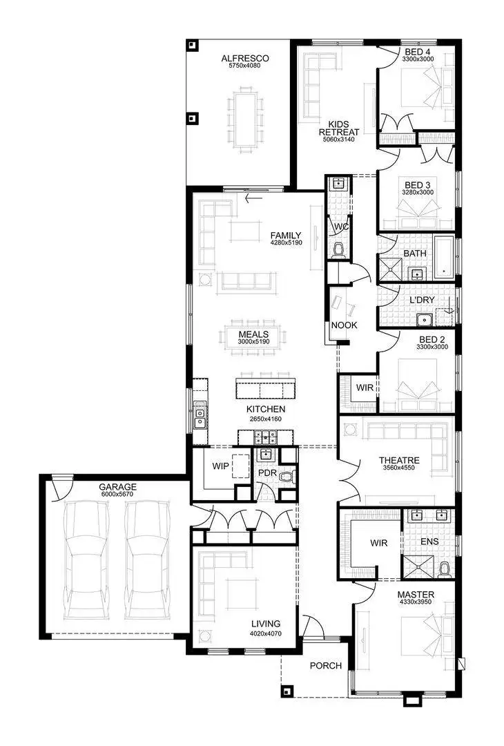 Floorplan of Homely house listing, 18 Goynes Road, Epsom VIC 3551