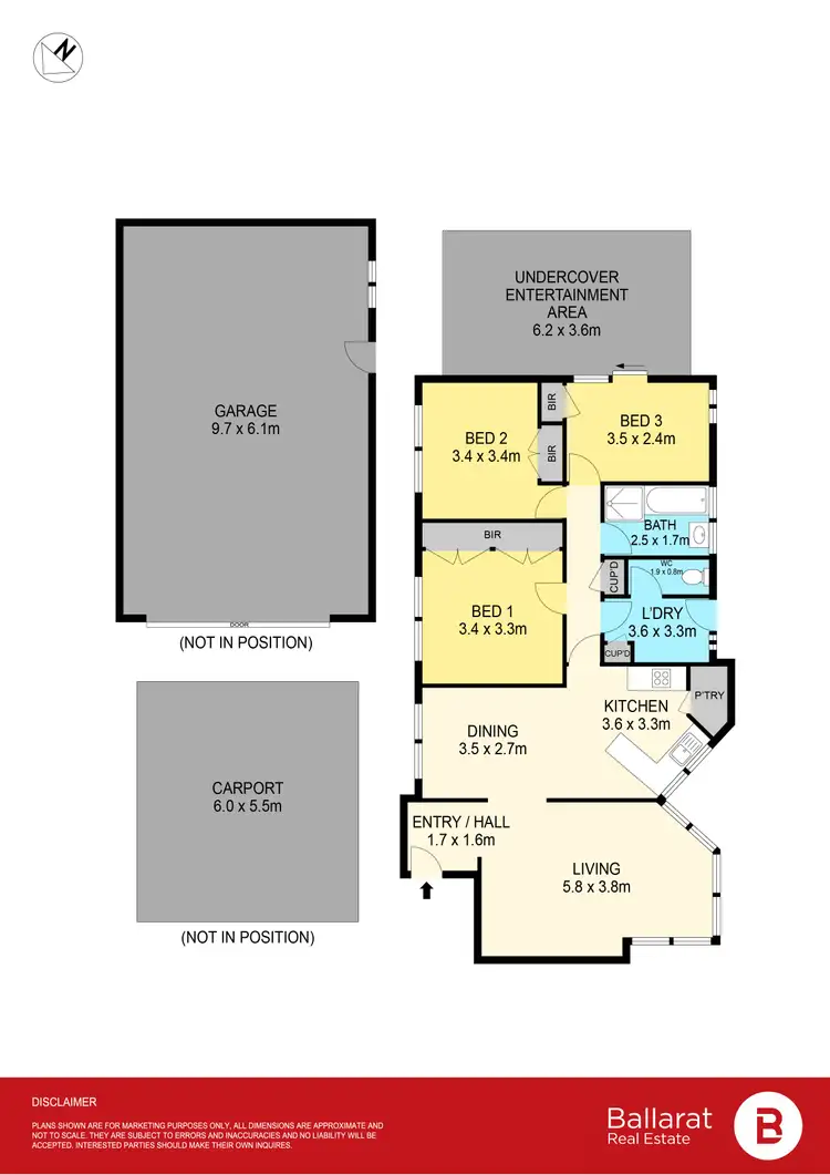 Floorplan of Homely house listing, 39 Queen Street, Sebastopol VIC 3356