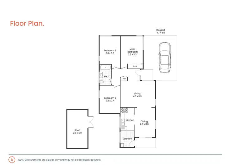 Floorplan of Homely house listing, 14 Frewin Avenue, Woodberry NSW 2322