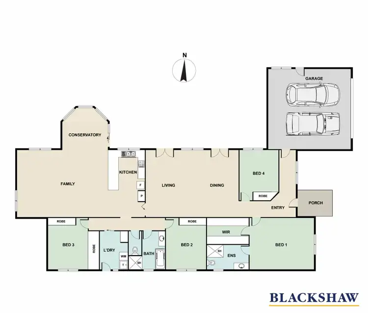 Floorplan of Homely house listing, 7 McAuliffe Court, Nicholls ACT 2913