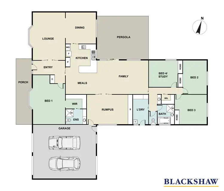 Floorplan of Homely house listing, 4 Stromlo Place, Jerrabomberra NSW 2619