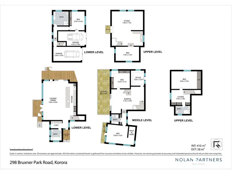 Floorplan of Homely house listing, 298 Bruxner Park Road, Korora NSW 2450