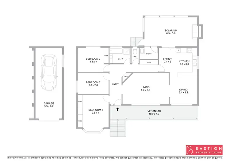 Floorplan of Homely house listing, 19 Heydon Crescent, Evatt ACT 2617