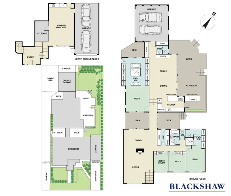 Floorplan of Homely house listing, 8 Hodgeman Street, Mawson ACT 2607