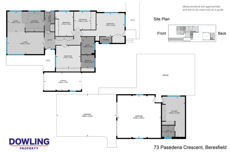 Floorplan of Homely house listing, 73 Pasedena Crescent, Beresfield NSW 2322