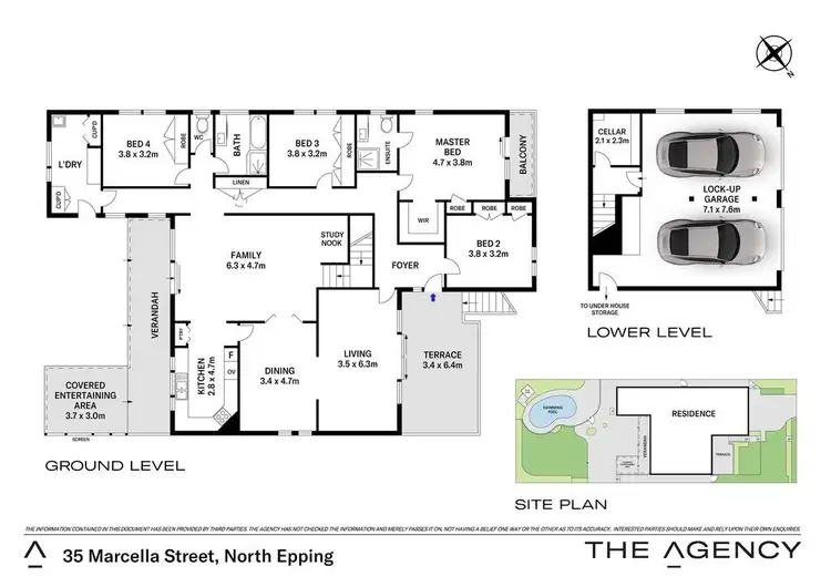 Floorplan of Homely house listing, 35 Marcella Street, North Epping NSW 2121