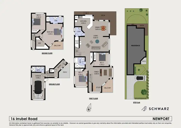 Floorplan of Homely house listing, 16 Irrubel Road, Newport NSW 2106