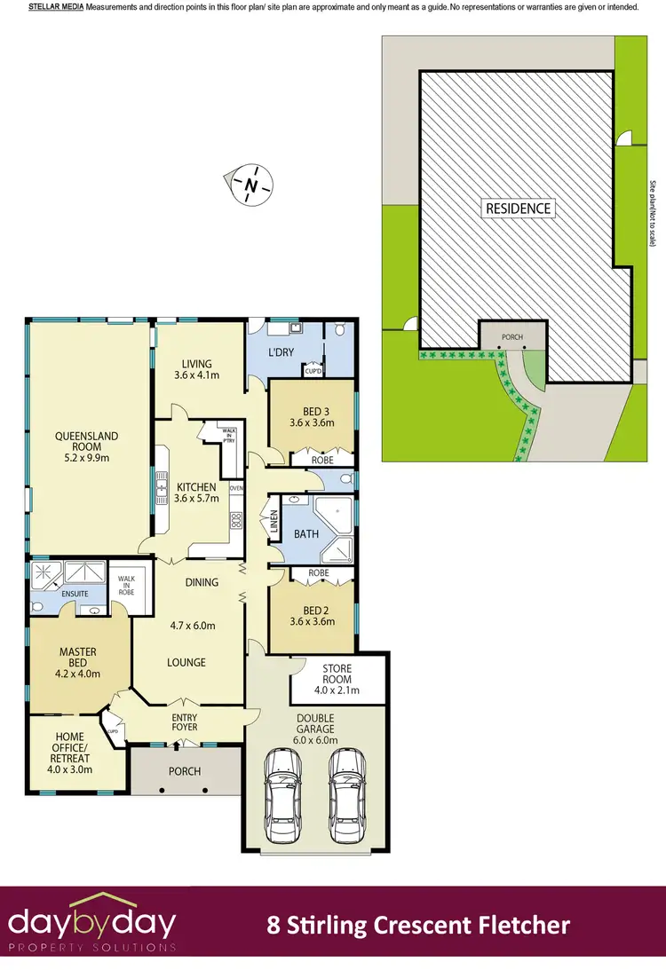 Floorplan of Homely house listing, 8 Stirling Crescent, Fletcher NSW 2287