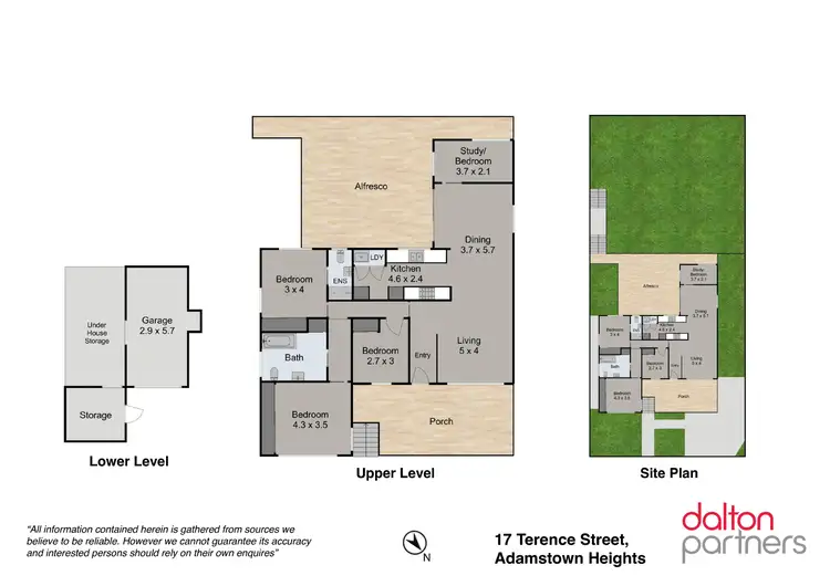 Floorplan of Homely house listing, 17 Terence Street, Adamstown Heights NSW 2289