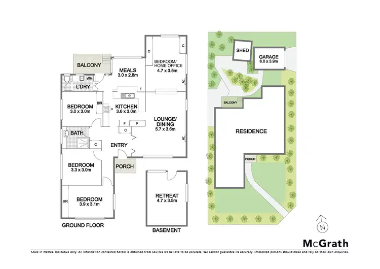 Floorplan of Homely house listing, 27 Boxleigh Grove, Box Hill North VIC 3129