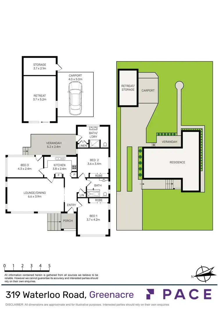 Floorplan of Homely house listing, 319 Waterloo Road, Greenacre NSW 2190