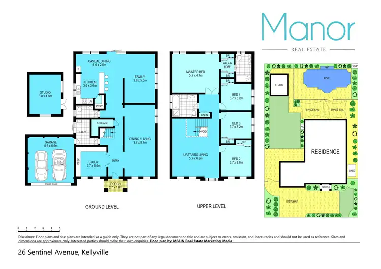Floorplan of Homely house listing, 26 Sentinel Avenue, Kellyville NSW 2155