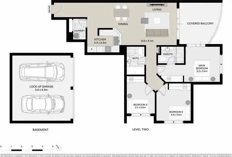 Floorplan of Homely apartment listing, 24/1 Allison Road, Cronulla NSW 2230