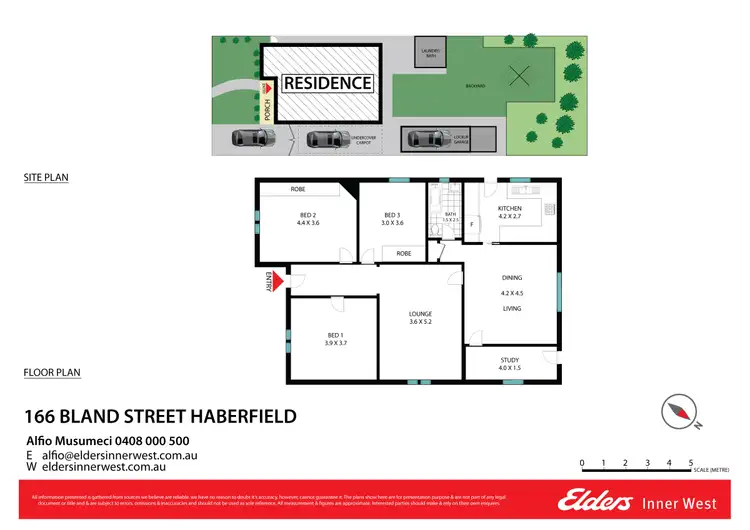 Floorplan of Homely house listing, 166 Bland Street, Haberfield NSW 2045