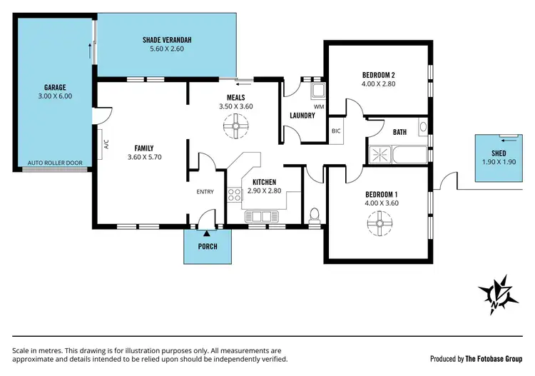 Floorplan of Homely house listing, 1/58 Hayward Avenue, Torrensville SA 5031