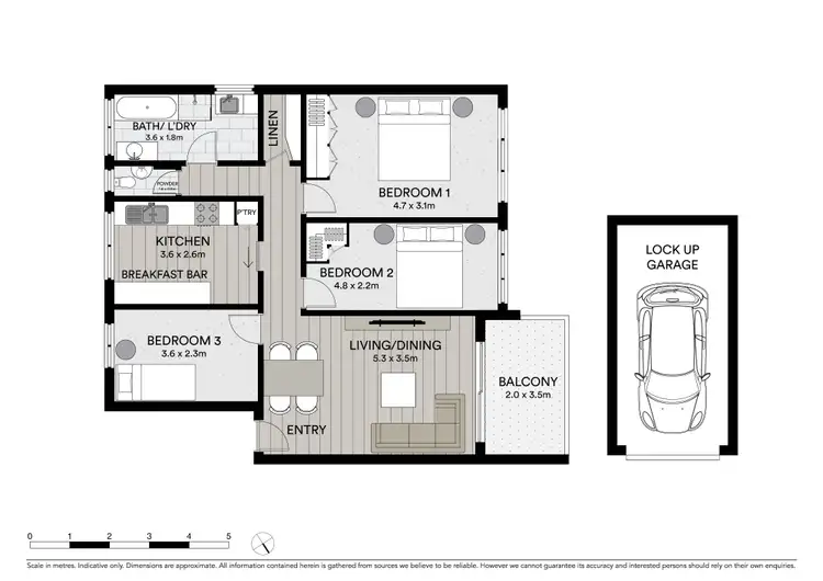 Floorplan of Homely apartment listing, 29/107 Concord Road, Concord NSW 2137