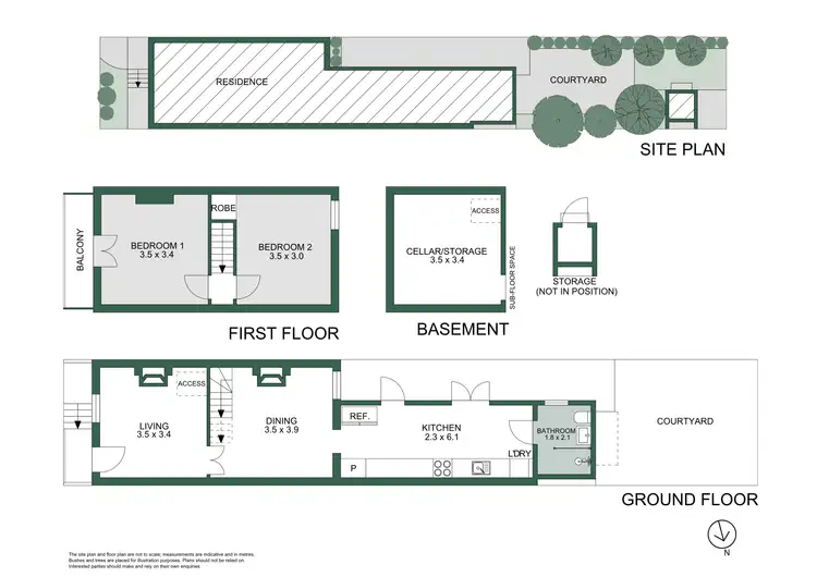 Floorplan of Homely house listing, 35 Evans Street, Balmain NSW 2041
