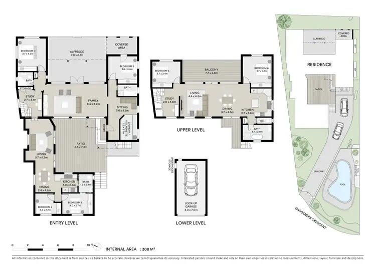 Floorplan of Homely house listing, 8 Gardeners Crescent, Shellharbour NSW 2529