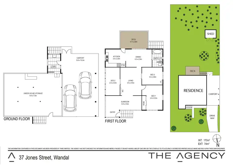 Floorplan of Homely house listing, 37 Jones Street, Wandal QLD 4700