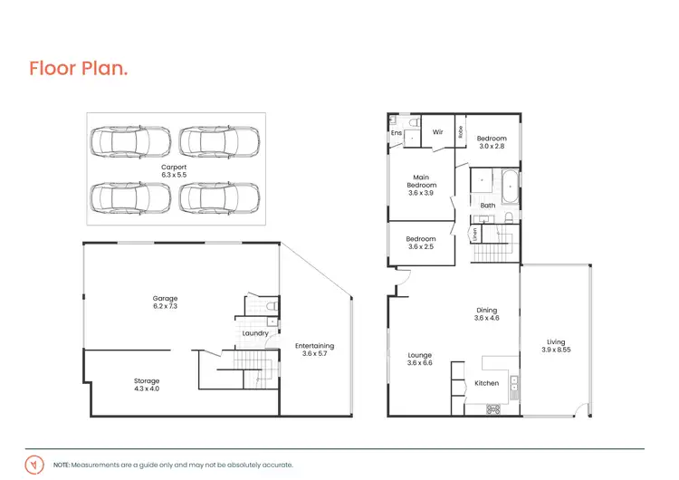 Floorplan of Homely house listing, 10 Inala Court, Lemon Tree Passage NSW 2319