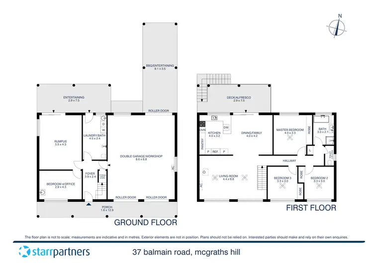 Floorplan of Homely house listing, 37 Balmain Road, Mcgraths Hill NSW 2756