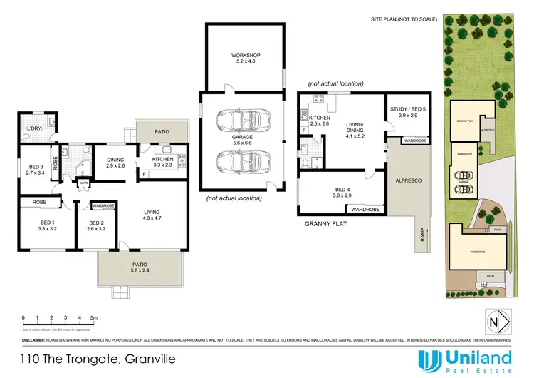 Floorplan of Homely house listing, 110 The Trongate, Granville NSW 2142