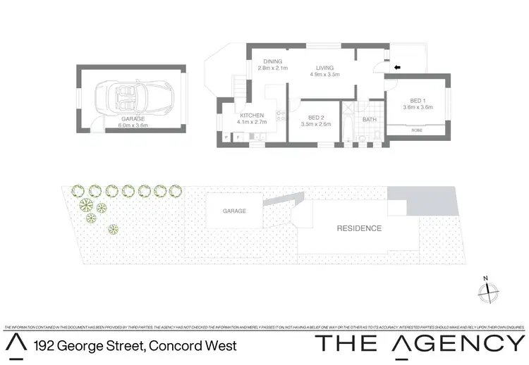 Floorplan of Homely house listing, 192 George Street, Concord West NSW 2138