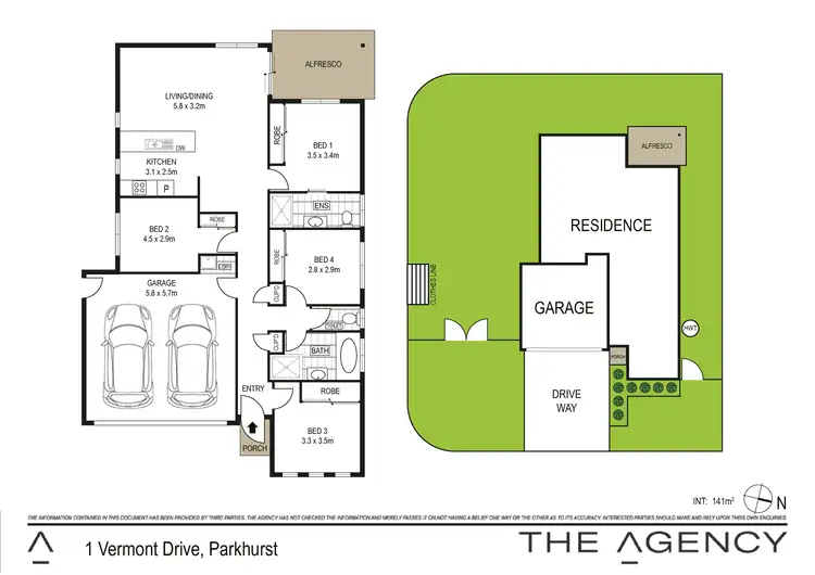 Floorplan of Homely house listing, 1 Vermont Drive, Parkhurst QLD 4702