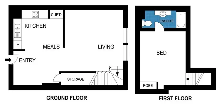 Floorplan of Homely apartment listing, 544/57 Spencer Street, Melbourne VIC 3000