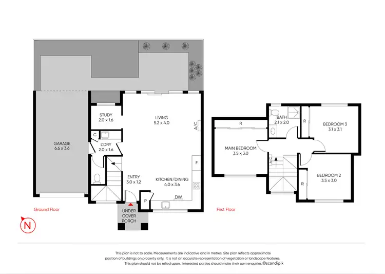 Floorplan of Homely townhouse listing, 2/43 Orrong Avenue, Reservoir VIC 3073