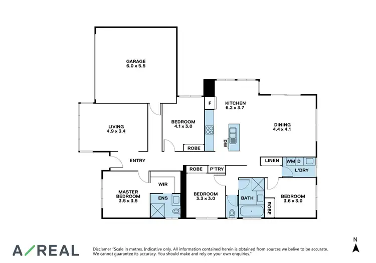 Floorplan of Homely house listing, 14 Taworri Crescent, Werribee VIC 3030