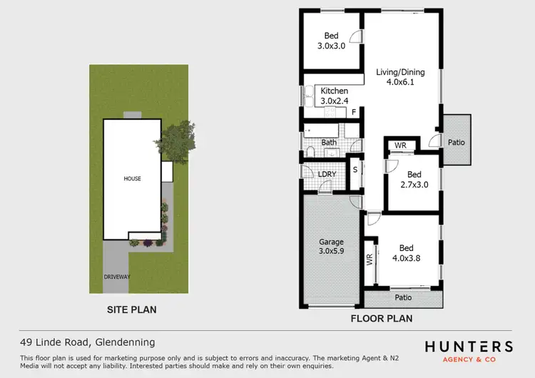 Floorplan of Homely house listing, 49 Linde Road, Glendenning NSW 2761
