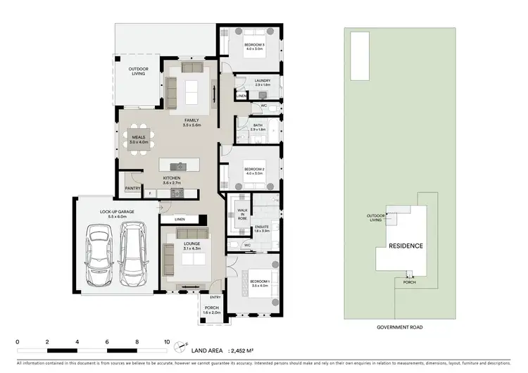 Floorplan of Homely house listing, 11 Government Road, Newlyn North VIC 3364