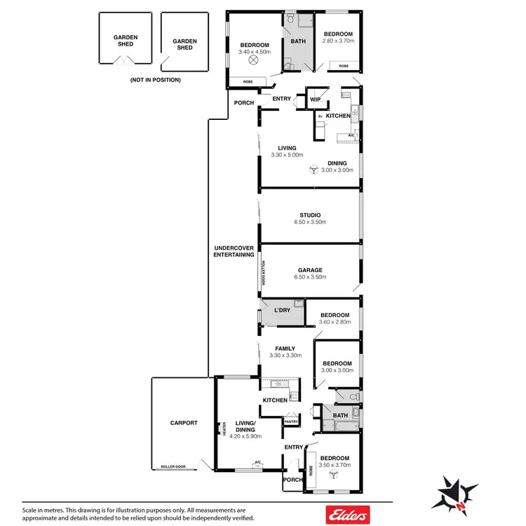 Floorplan of Homely house listing, 19 Clark Street, Goolwa SA 5214