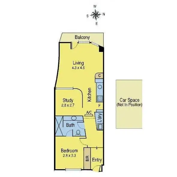 Floorplan of Homely apartment listing, 3/26 Little Cardigan Street, Carlton VIC 3053