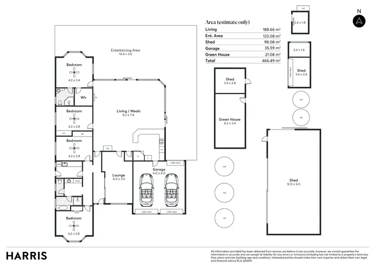 Floorplan of Homely house listing, 1003 Old Coast Road, Port Vincent SA 5581