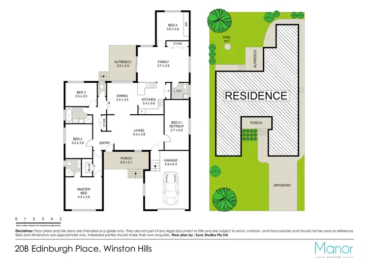 Floorplan of Homely house listing, 20B Edinburgh Place, Winston Hills NSW 2153