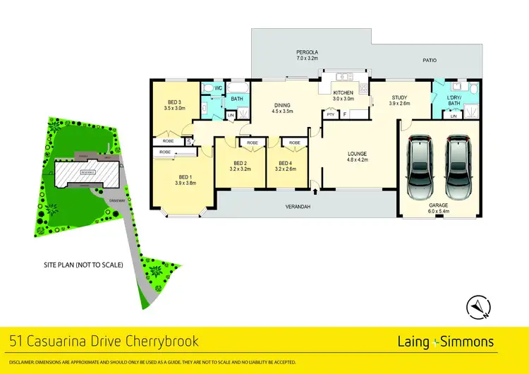 Floorplan of Homely house listing, 51 Casuarina Drive, Cherrybrook NSW 2126