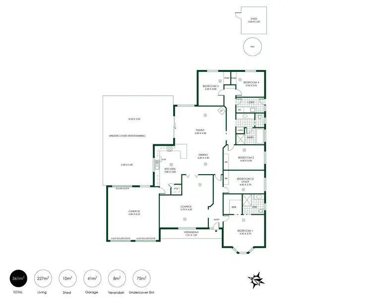Floorplan of Homely house listing, 9 Taramore Close, Littlehampton SA 5250