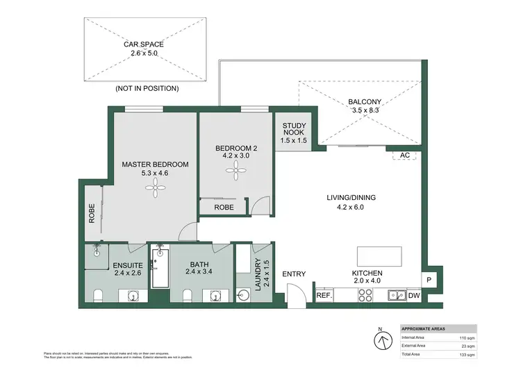Floorplan of Homely unit listing, 401/18 Smart Street, Charlestown NSW 2290