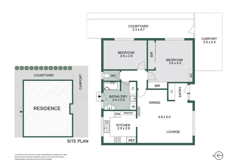 Floorplan of Homely unit listing, 11/19 Florence Street, Mentone VIC 3194