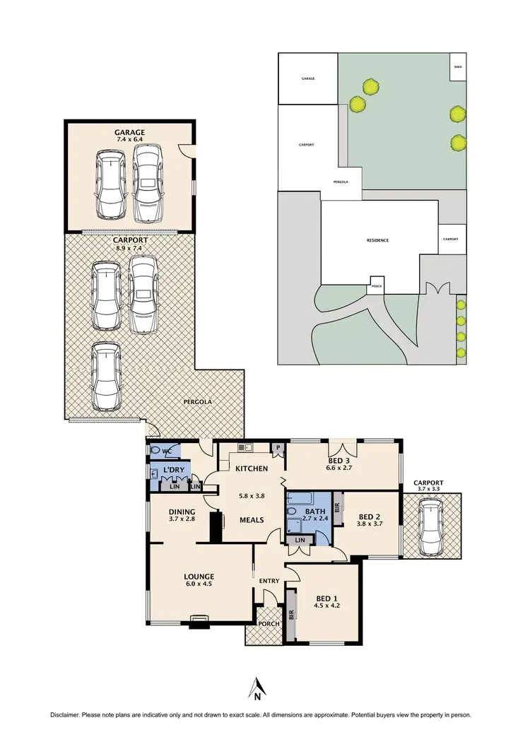Floorplan of Homely house listing, 2 Bourke Street, Reservoir VIC 3073
