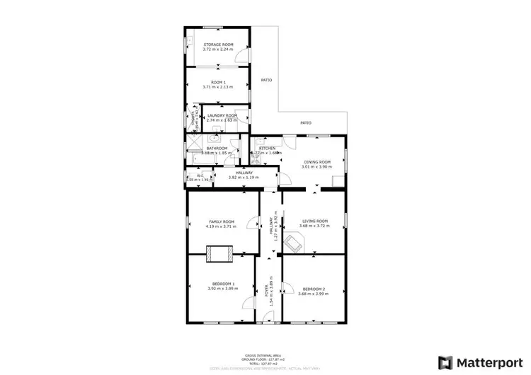 Floorplan of Homely house listing, 73 Clinton Street, Orange NSW 2800