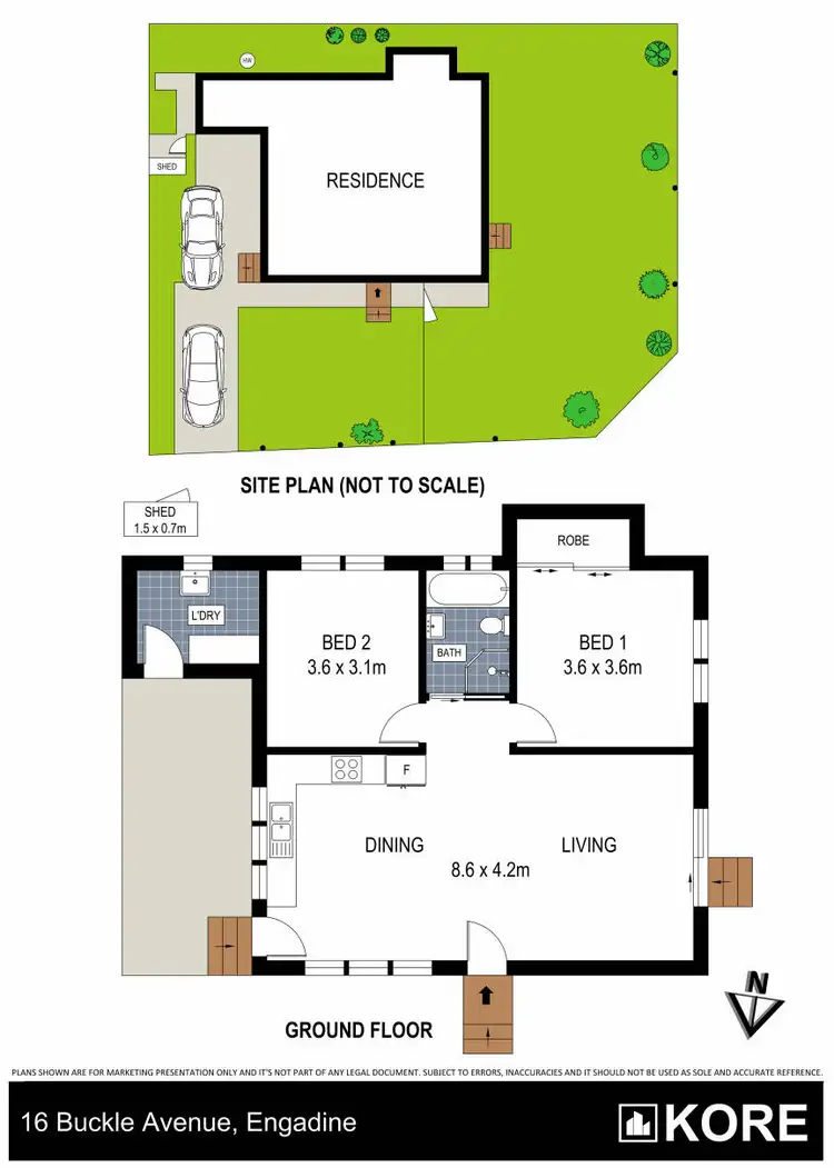 Floorplan of Homely house listing, 16 Buckle Avenue, Engadine NSW 2233