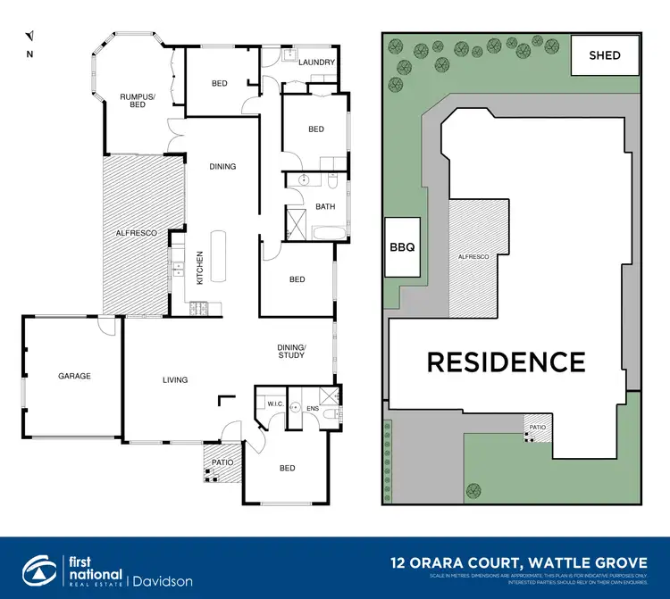 Floorplan of Homely house listing, 12 Orara Court, Wattle Grove NSW 2173