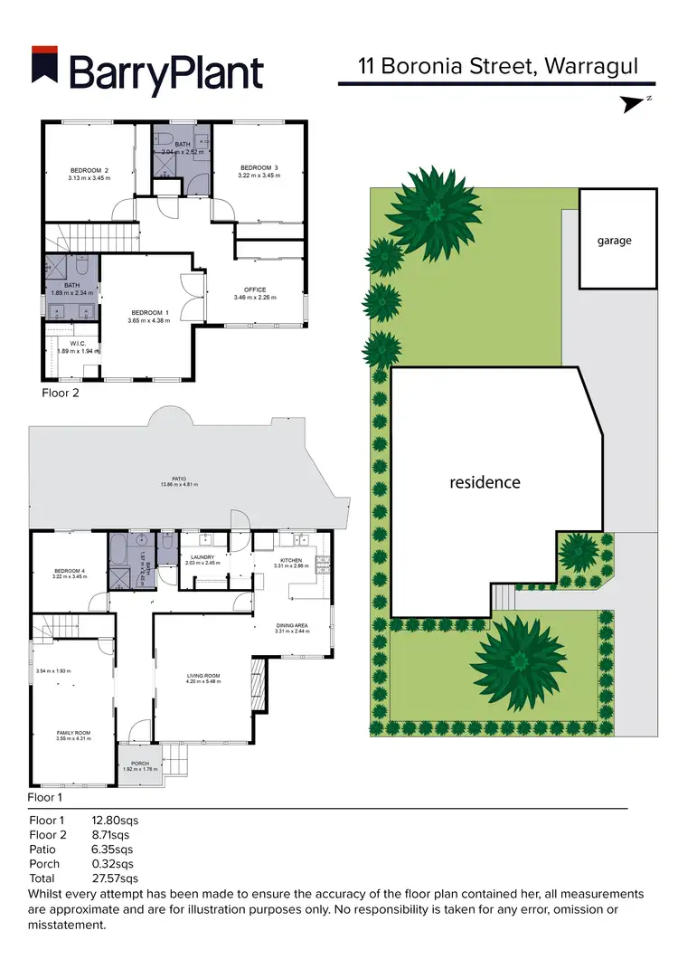 Floorplan of Homely house listing, 11 Boronia Street, Warragul VIC 3820