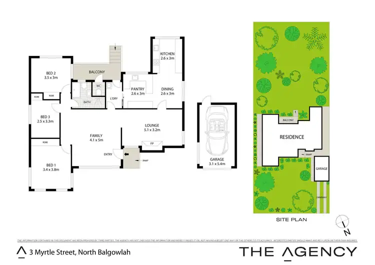Floorplan of Homely house listing, 3 Myrtle Street, North Balgowlah NSW 2093